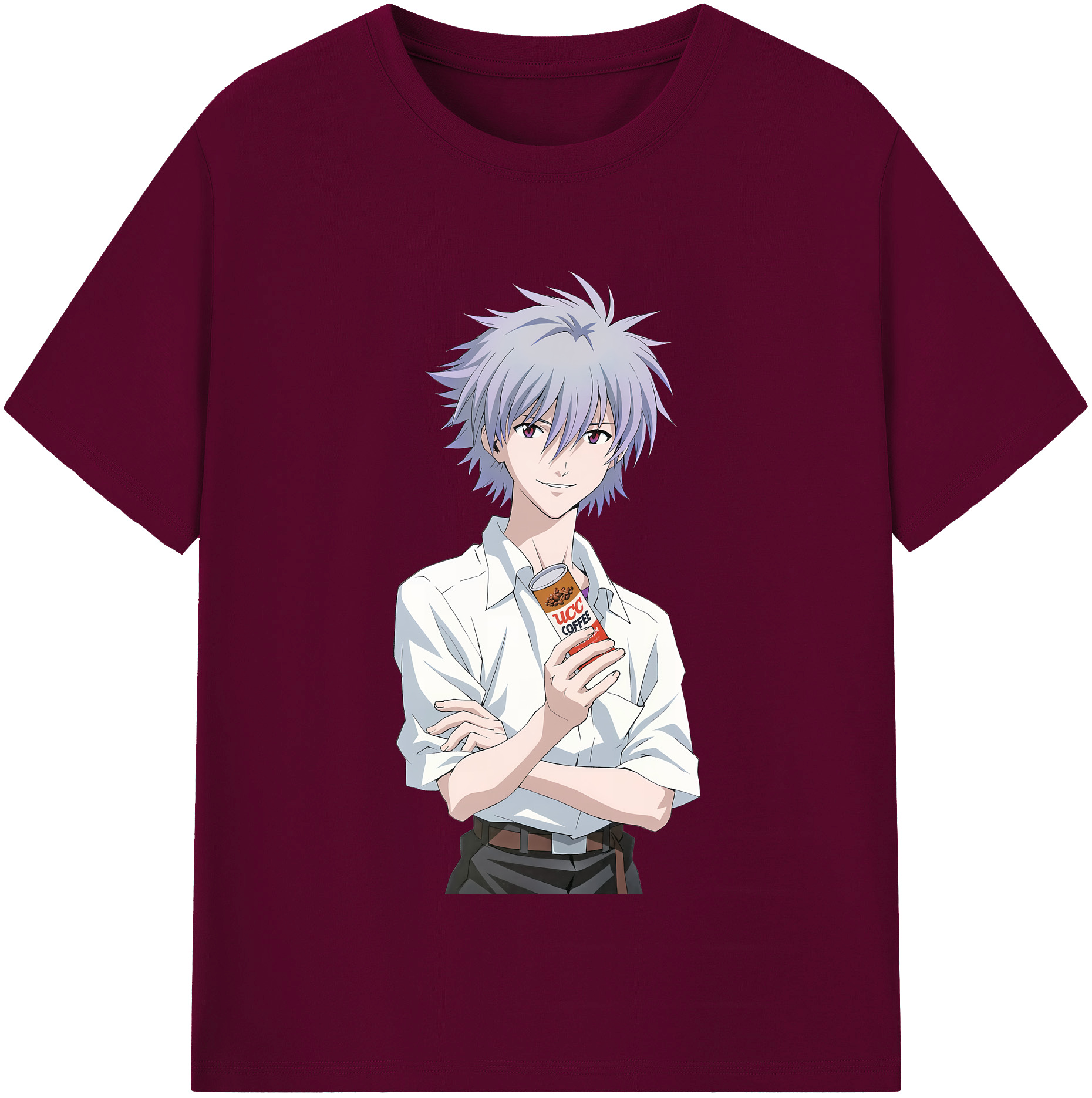 （画像用） EVA 新世紀エヴァンゲリオン レディースカジュアルプリントTシャツ（綿100％）